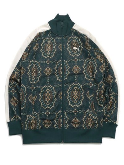 画像1: 【送料無料】PUMA VINTAGE PREP T7 TRACK JACKET-GRN TERRAIN