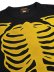 画像3: 【送料無料】VANSON SKELTON BONES THERMAL LS TEE BLACK/YELLOW (3)