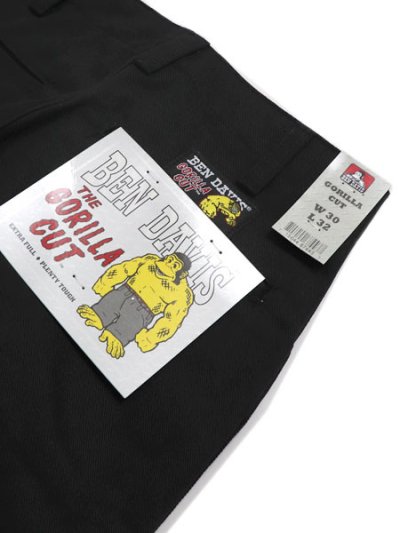 画像5: 【送料無料】BEN DAVIS GORILLA CUT PANTS BLACK
