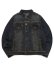 画像1: 【送料無料】TRUE RELIGION SUPER T FLATLOCK DNM TRUCKER GREENLAND DKW (1)