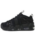 【送料無料】NIKE AIR MORE UPTEMPO LOW BLACK/BLACK