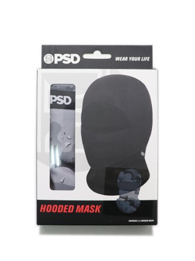 画像3: PSD GRUNGE CAMO HOODED MASK MULTI