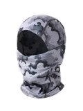 PSD GRUNGE CAMO HOODED MASK MULTI