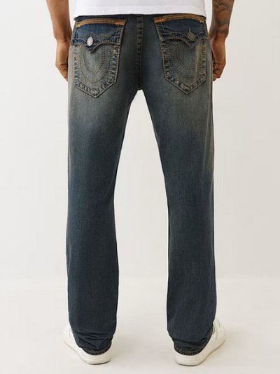 画像7: 【送料無料】TRUE RELIGION RICKY STR SUPER T FLATLOCK GREENLAND DKW