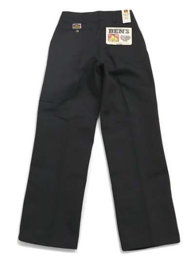 画像2: 【送料無料】BEN DAVIS ORIGINAL BEN'S PANTS BLACK