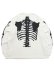 画像2: 【送料無料】VANSON SKELTON BONES THERMAL LS TEE WHITE/BLACK (2)