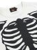 画像3: 【送料無料】VANSON SKELTON BONES THERMAL LS TEE WHITE/BLACK (3)