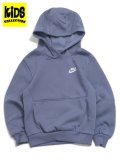 【KIDS】NIKE YTH NSW CLUB FLC HOODIE LBR-WORLD INDIGO