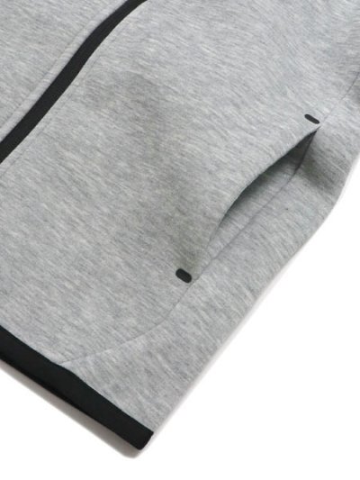 画像4: 【送料無料】【KIDS】NIKE YTH TECH FLEECE FULL ZIP HOODIE-DK GY H