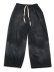 画像1: 【送料無料】MOOJI MOOJI SWEAT 04 PANTS AGED BLACK (1)