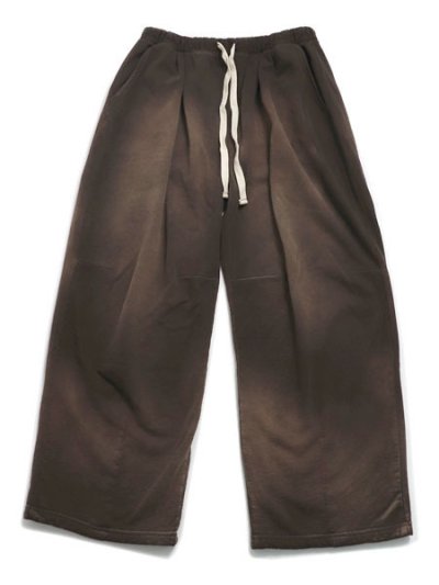 画像1: 【送料無料】MOOJI MOOJI SWEAT 04 PANTS AGED BROWN