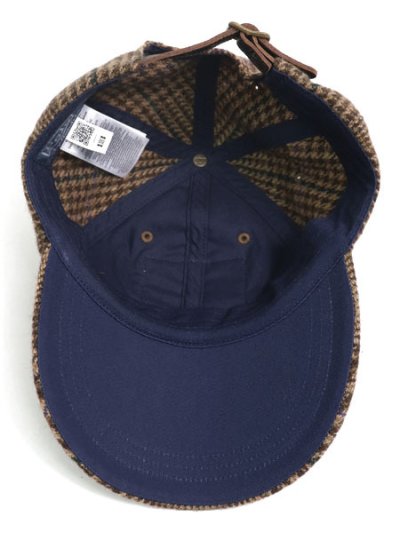 画像4: 【送料無料】POLO RALPH LAUREN CLASSIC WOOL GLEN PLAID LONG BILL CAP