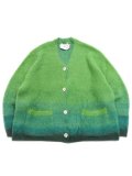 【送料無料】WNTD APPAREL MOHAIR CARDIGAN GRASSY GREEN