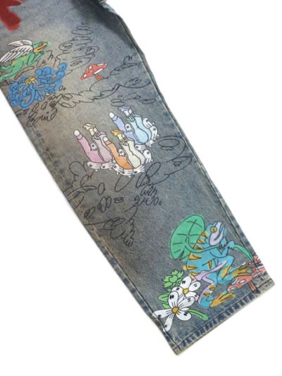 画像7: 【送料無料】WNTD APPAREL ART IS WAR PAINTER PANTS