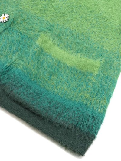 画像5: 【送料無料】WNTD APPAREL MOHAIR CARDIGAN GRASSY GREEN