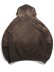 画像2: 【送料無料】MOOJI MOOJI OVERSIZED CROP HOODIE AGED BROWN (2)
