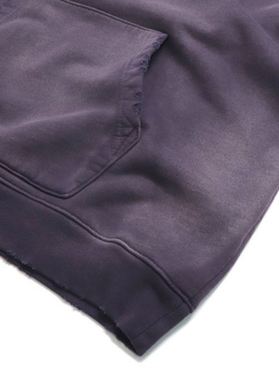 画像4: 【送料無料】MOOJI MOOJI OVERSIZED CROP HOODIE AGED PURPLE