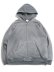 画像1: 【送料無料】MOOJI MOOJI OVERSIZE ZIP UP HOODIE AGED GREY (1)