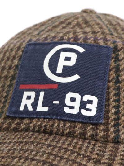 画像5: 【送料無料】POLO RALPH LAUREN CLASSIC WOOL GLEN PLAID LONG BILL CAP