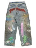 【送料無料】WNTD APPAREL ART IS WAR PAINTER PANTS