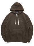 【送料無料】POLO RALPH LAUREN RL FLEECE PULLOVER HOODIE NUTMEG BROWN