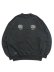 画像2: 【送料無料】SCHOTT PIGMENT SKULL AND SNAKE CREW SWEAT (2)