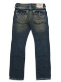 【送料無料】TRUE RELIGION RICKY SUPER T DISTRESSED STR MENSWEAR DKW
