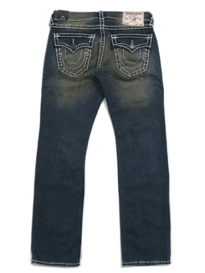 画像1: 【送料無料】TRUE RELIGION RICKY SUPER T DISTRESSED STR MENSWEAR DKW
