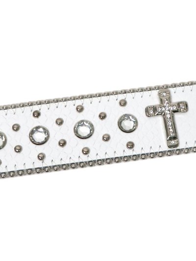 画像3: 【送料無料】RAISE8 APPAREL BELT L MAX B 2000 WHITE/CLEAR/SILVER