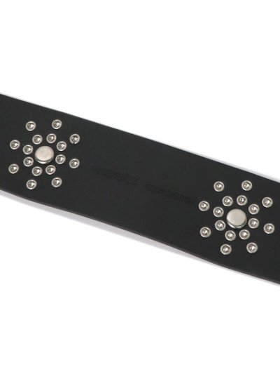 画像6: RAISE8 APPAREL 38MM LEATHER BELT JAMAICA/SILVER