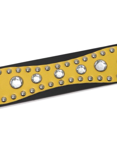 画像4: RAISE8 APPAREL 38MM LEATHER BELT JAMAICA/SILVER