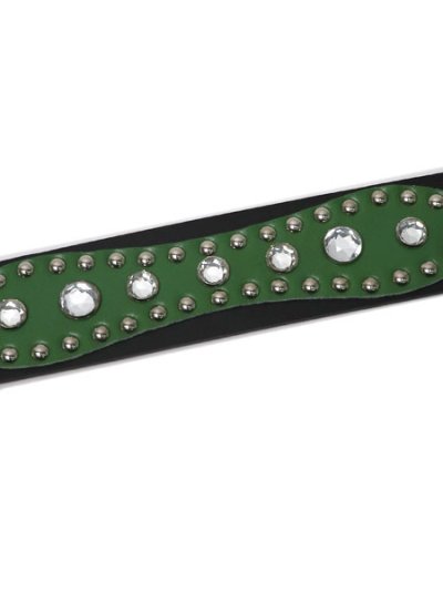 画像3: RAISE8 APPAREL 38MM LEATHER BELT JAMAICA/SILVER