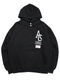 【送料無料】ACAPULCO GOLD REFLECTIVE AG SIGNATURE SNAP HOODED SWEAT
