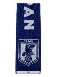 ADIDAS JFA MUFFLER TOWEL HOME-JAPAN BLUE