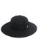画像1: NEW ERA FITTED LONG BRIM HAT BLACK (1)