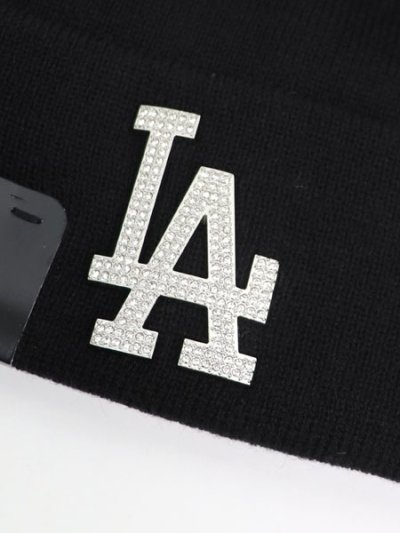 画像3: NEW ERA BASIC CUFF KNIT RHINESTONE BADG DODGERS