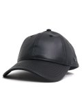 NEW ERA 9TWENTY SYNTHETIC LEATHER BLACK