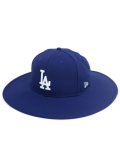 【送料無料】NEW ERA FITTED LONG BRIM HAT DODGERS