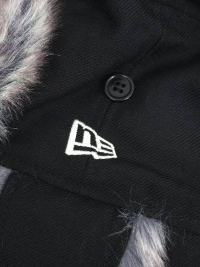 画像3: NEW ERA TRAPPER WOOL BLACK
