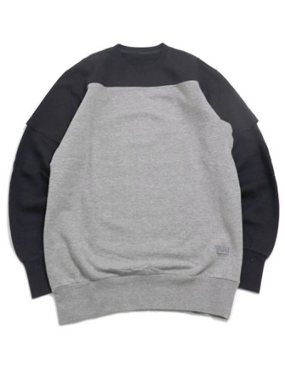 画像1: 【MEGA SALE】MHI by Maharishi x DEUS SUPER SLEEVE LIGHT SWEAT