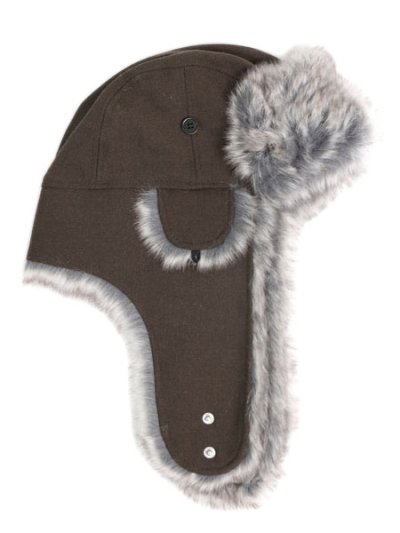 画像2: NEW ERA TRAPPER WOOL WALNUT