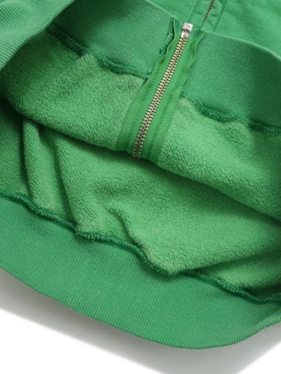 画像5: 【送料無料】WHIMSY SOCKS FADED ZIP-UP HOODIE KELLY