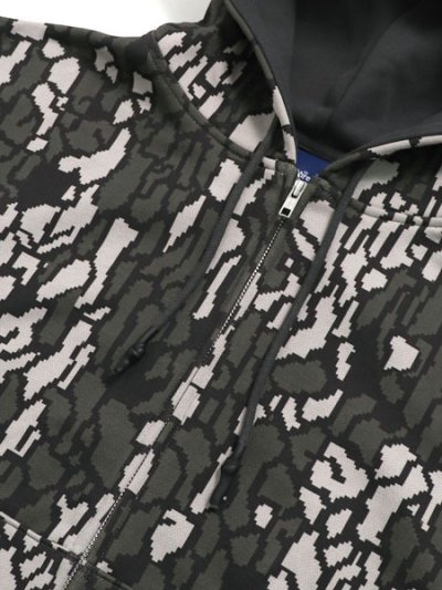 画像3: 【送料無料】INTERBREED CAMOUFLAGE HW ZIP HOODIE WOOD CAMO