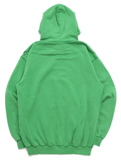 画像2: 【送料無料】WHIMSY SOCKS FADED ZIP-UP HOODIE KELLY