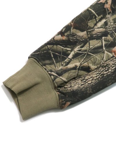 画像7: 【送料無料】INTERBREED CAMOUFLAGE HW ZIP HOODIE REAL TREE