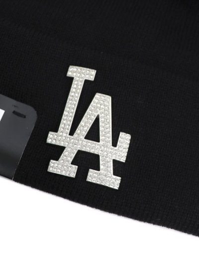 画像3: NEW ERA BASIC CUFF KNIT RHINESTONE BADGE DODGERS