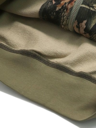 画像6: 【送料無料】INTERBREED CAMOUFLAGE HW ZIP HOODIE REAL TREE