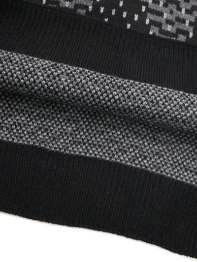 画像6: 【送料無料】WHIMSY SOCKS BIG ARGYLE SWETER BLACK