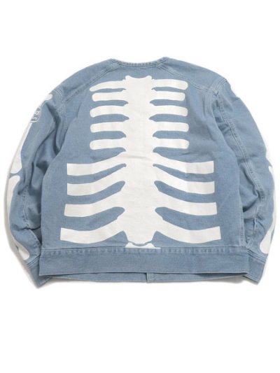 画像2: 【送料無料】VANSON DENIM RIDERS JACKET BLUE