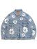 画像1: 【送料無料】DENIM TEARS TYPE-2 ALL OVER WREATH LIGHT WASH (1)